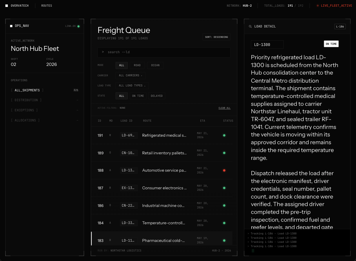 Freight Command 预览